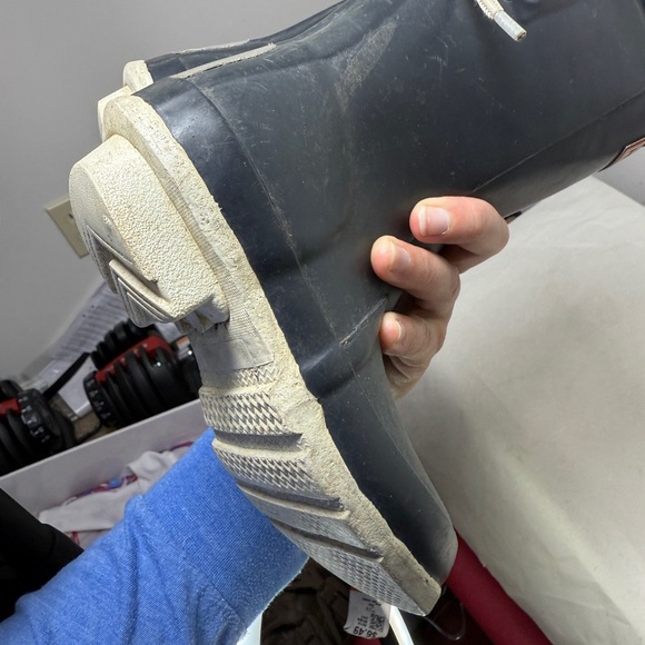 Hunter Kids Youth Tall Ackley Rain Boots Size 11M 12F - Picture 14 of 15